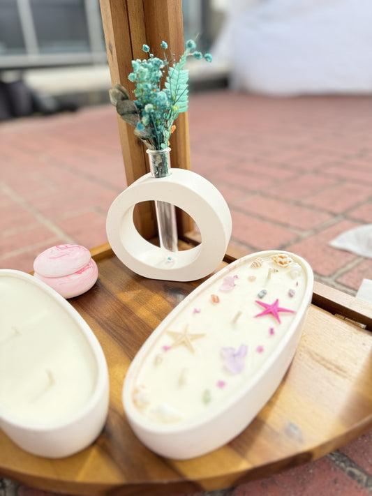 Jesmonite Candles